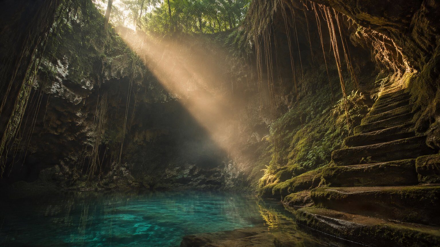 Aztlán — cenote