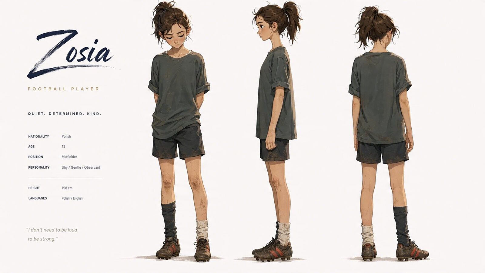 Zosia character sheet