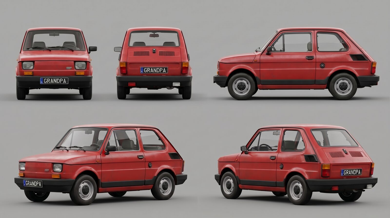 Fiat 126p — original turnaround